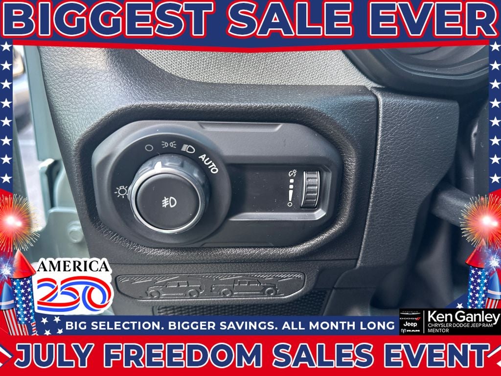 2026 Jeep Wrangler WRANGLER 4-DOOR SPORT S