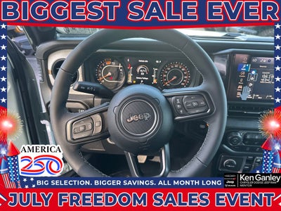 2026 Jeep Wrangler WRANGLER 4-DOOR SPORT S
