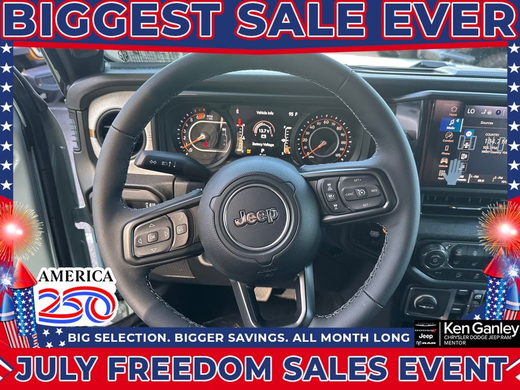 2026 Jeep Wrangler WRANGLER 4-DOOR SPORT S