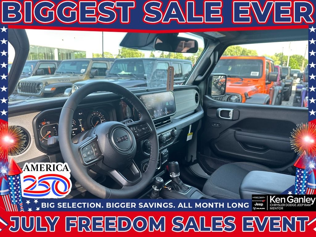 2026 Jeep Wrangler WRANGLER 4-DOOR SPORT S