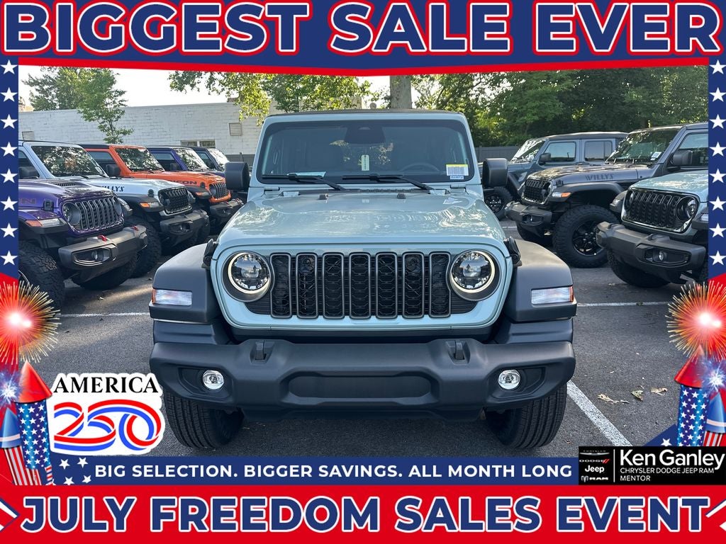 2026 Jeep Wrangler WRANGLER 4-DOOR SPORT S
