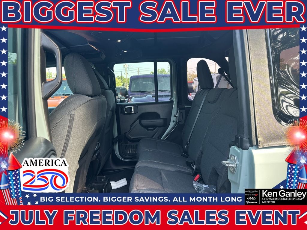 2026 Jeep Wrangler WRANGLER 4-DOOR SPORT S