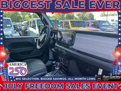 2026 Jeep Wrangler WRANGLER 4-DOOR SPORT S