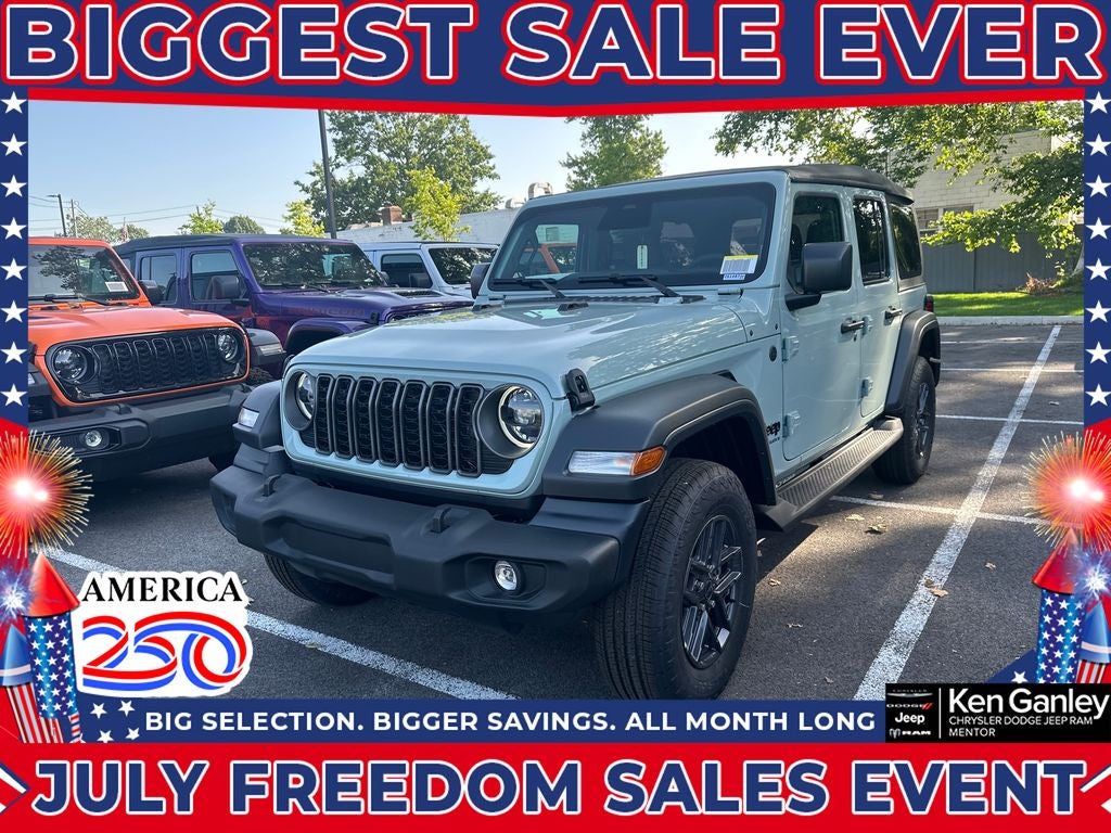 2026 Jeep Wrangler WRANGLER 4-DOOR SPORT S