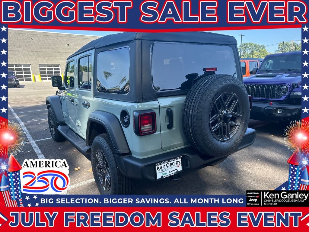 2026 Jeep Wrangler WRANGLER 4-DOOR SPORT S