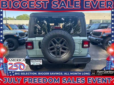 2026 Jeep Wrangler WRANGLER 4-DOOR SPORT S