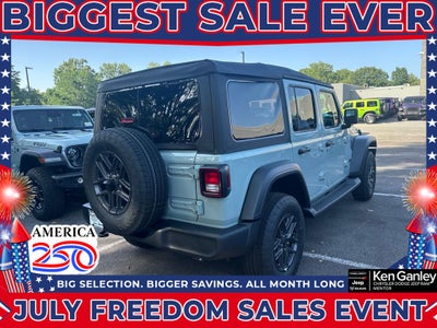 2026 Jeep Wrangler WRANGLER 4-DOOR SPORT S