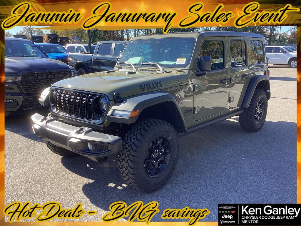 2026 Jeep Wrangler WRANGLER 4-DOOR WILLYS