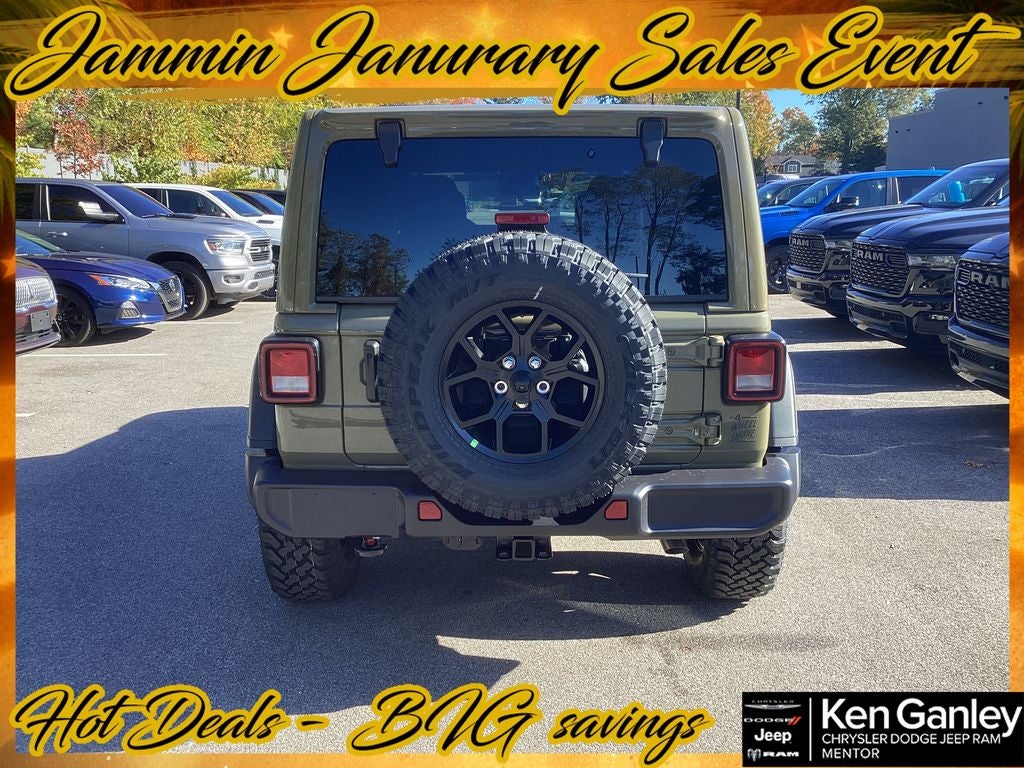 2026 Jeep Wrangler WRANGLER 4-DOOR WILLYS