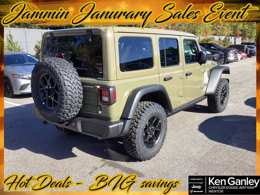 2026 Jeep Wrangler WRANGLER 4-DOOR WILLYS