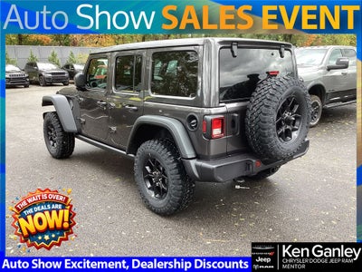 2026 Jeep Wrangler WRANGLER 4-DOOR WILLYS