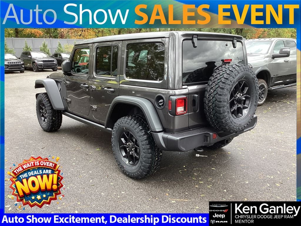 2026 Jeep Wrangler WRANGLER 4-DOOR WILLYS