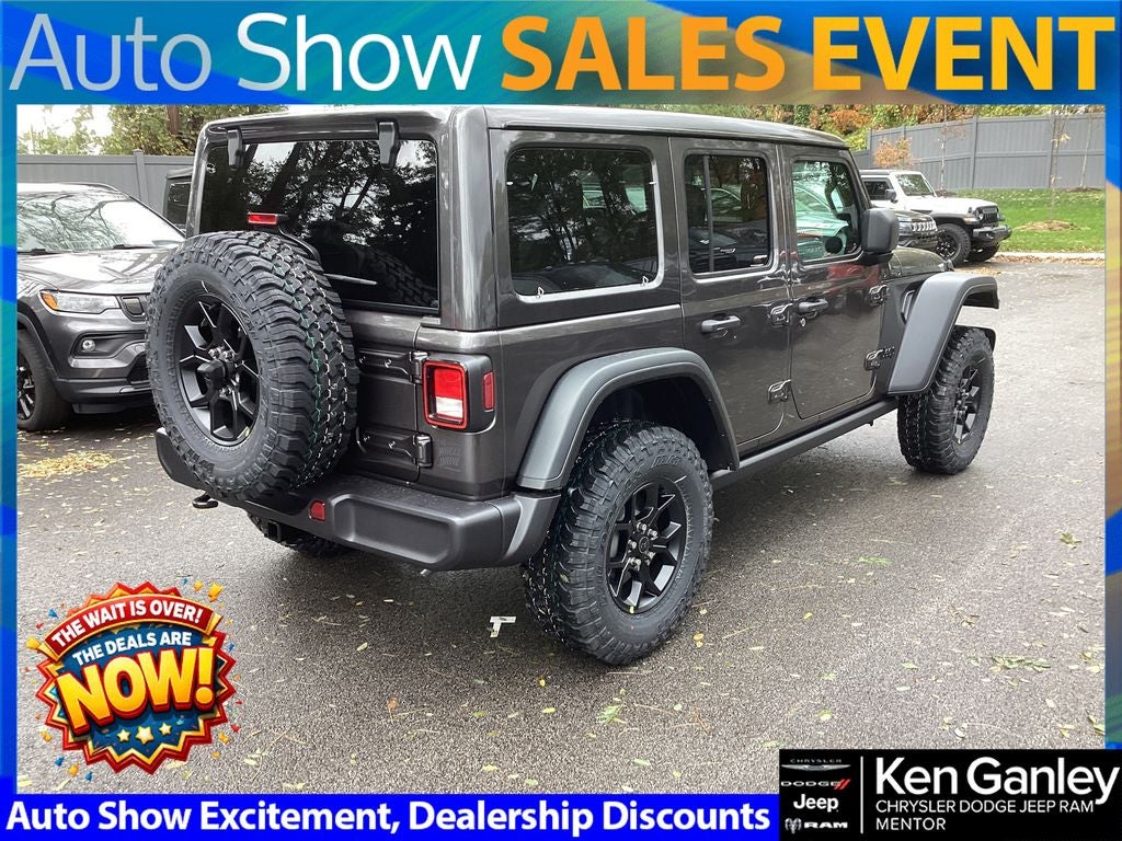 2026 Jeep Wrangler WRANGLER 4-DOOR WILLYS
