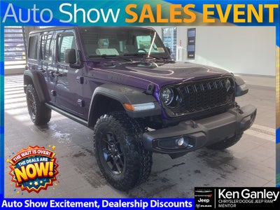2026 Jeep Wrangler WRANGLER 4-DOOR WILLYS
