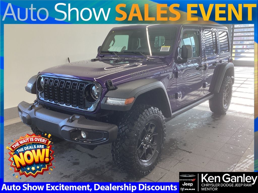 2026 Jeep Wrangler WRANGLER 4-DOOR WILLYS
