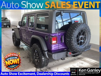2026 Jeep Wrangler WRANGLER 4-DOOR WILLYS