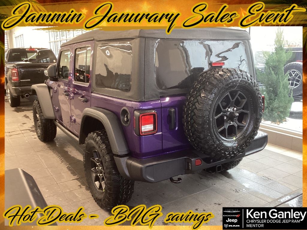 2026 Jeep Wrangler WRANGLER 4-DOOR WILLYS