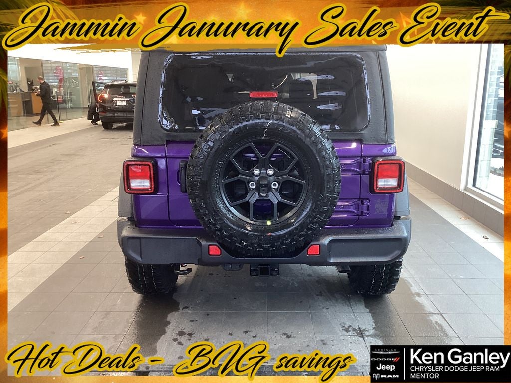 2026 Jeep Wrangler WRANGLER 4-DOOR WILLYS
