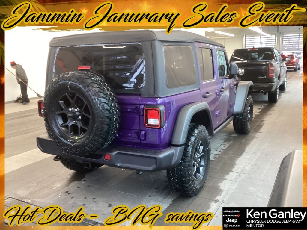 2026 Jeep Wrangler WRANGLER 4-DOOR WILLYS