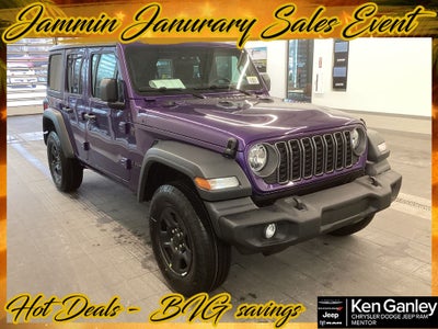 2026 Jeep Wrangler WRANGLER 4-DOOR SPORT