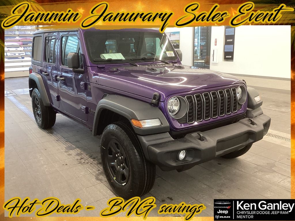 2026 Jeep Wrangler WRANGLER 4-DOOR SPORT