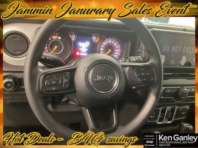 2026 Jeep Wrangler WRANGLER 4-DOOR SPORT