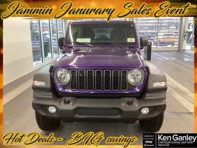 2026 Jeep Wrangler WRANGLER 4-DOOR SPORT
