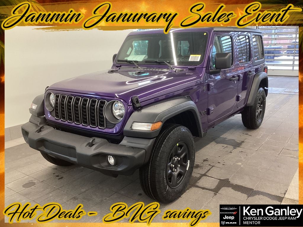 2026 Jeep Wrangler WRANGLER 4-DOOR SPORT