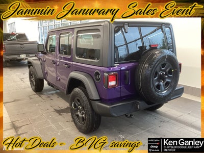 2026 Jeep Wrangler WRANGLER 4-DOOR SPORT