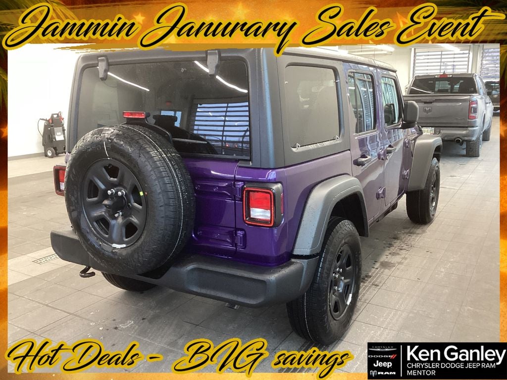 2026 Jeep Wrangler WRANGLER 4-DOOR SPORT