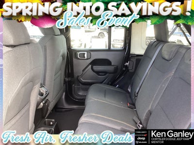 2026 Jeep Wrangler WRANGLER 4-DOOR SPORT S