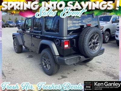 2026 Jeep Wrangler WRANGLER 4-DOOR SPORT S