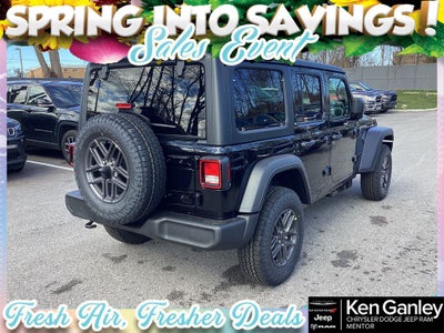 2026 Jeep Wrangler WRANGLER 4-DOOR SPORT S