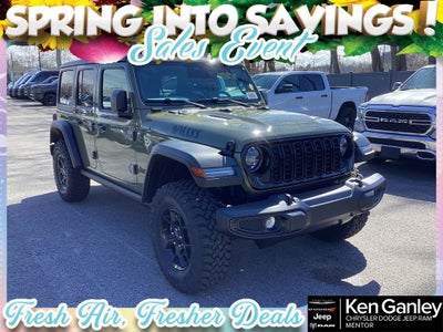 2026 Jeep Wrangler WRANGLER 4-DOOR WILLYS