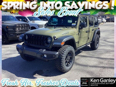 2026 Jeep Wrangler WRANGLER 4-DOOR WILLYS