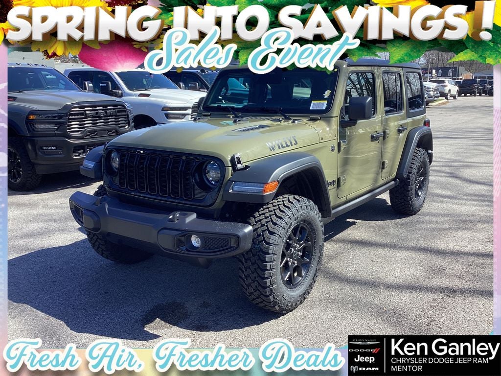 2026 Jeep Wrangler WRANGLER 4-DOOR WILLYS