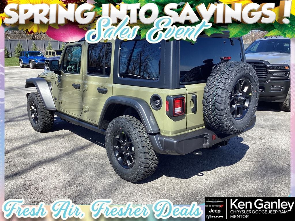 2026 Jeep Wrangler WRANGLER 4-DOOR WILLYS