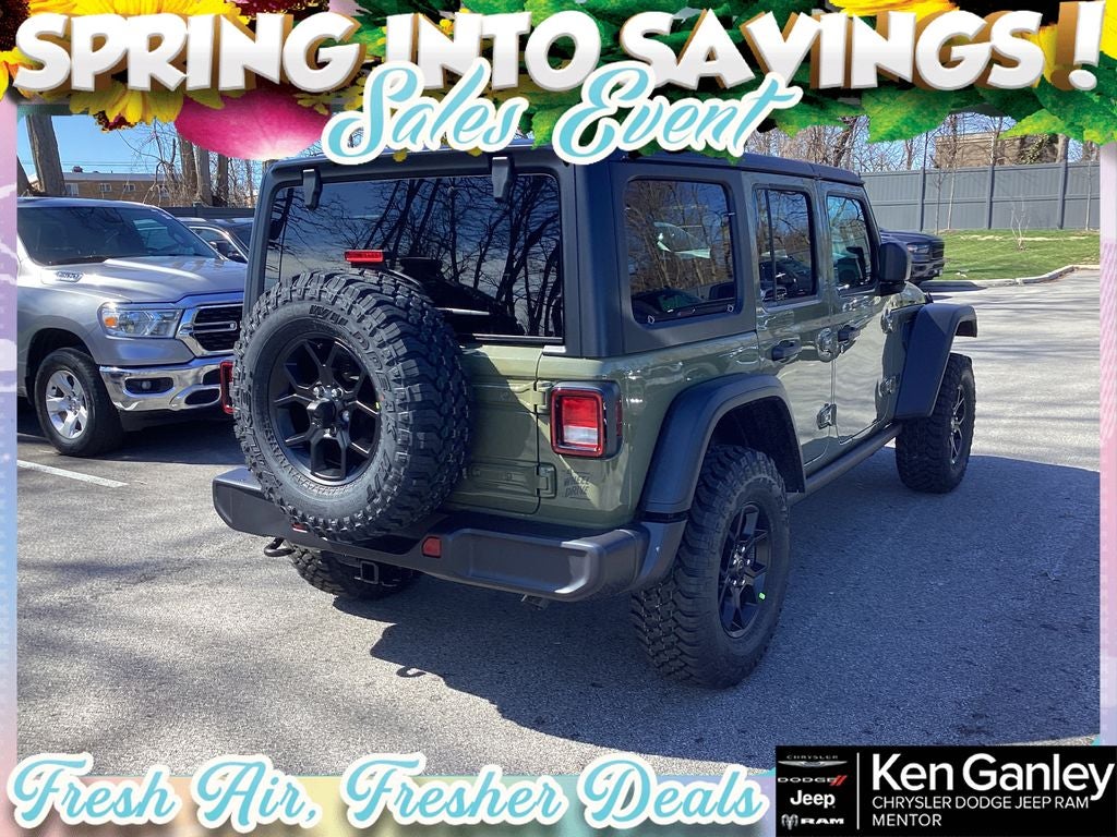 2026 Jeep Wrangler WRANGLER 4-DOOR WILLYS