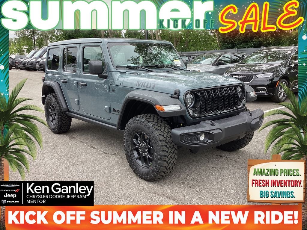 2026 Jeep Wrangler WRANGLER 4-DOOR WILLYS