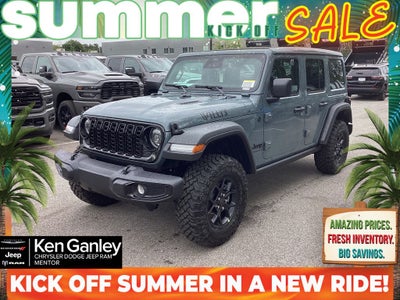 2026 Jeep Wrangler WRANGLER 4-DOOR WILLYS
