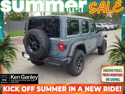 2026 Jeep Wrangler WRANGLER 4-DOOR WILLYS