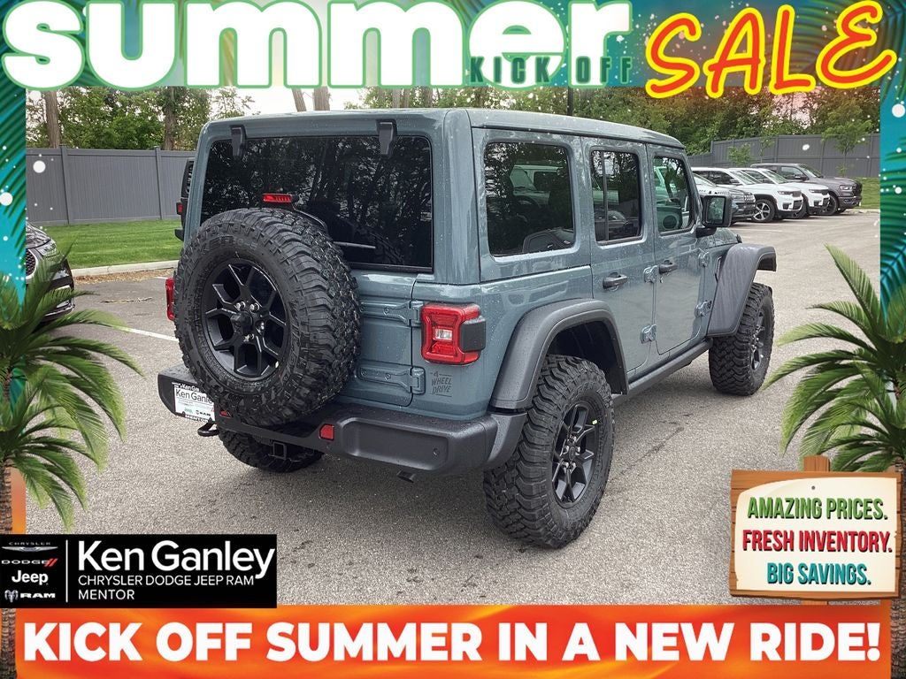 2026 Jeep Wrangler WRANGLER 4-DOOR WILLYS
