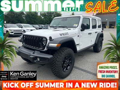 2026 Jeep Wrangler WRANGLER 4-DOOR WILLYS