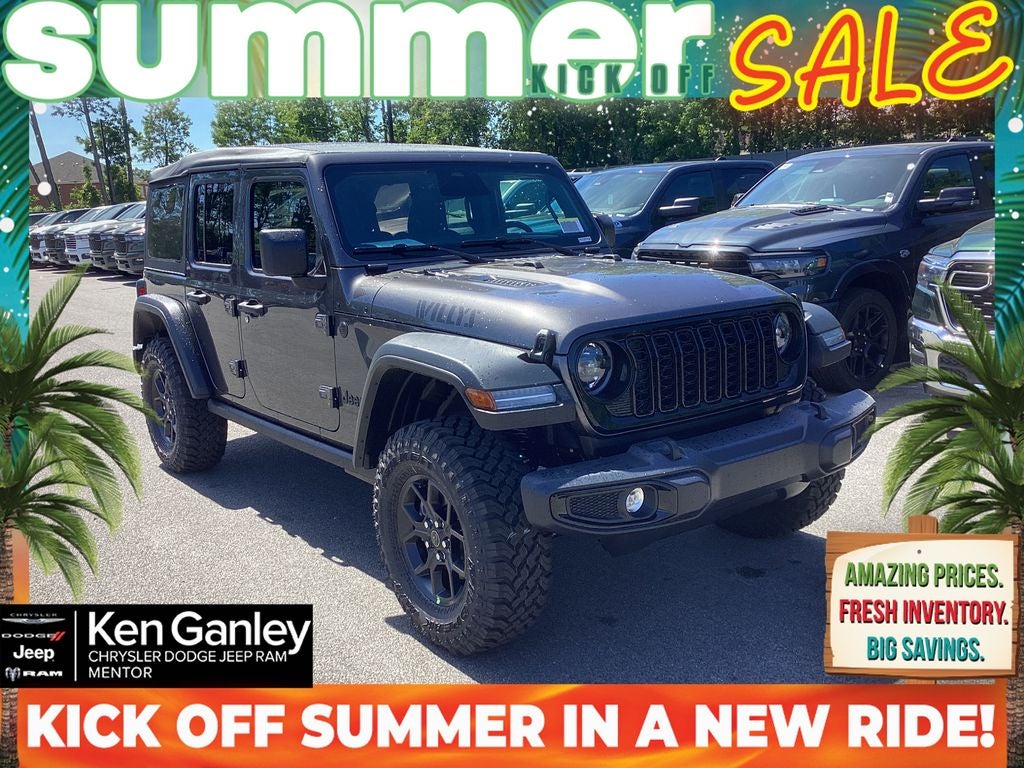 2026 Jeep Wrangler WRANGLER 4-DOOR WILLYS