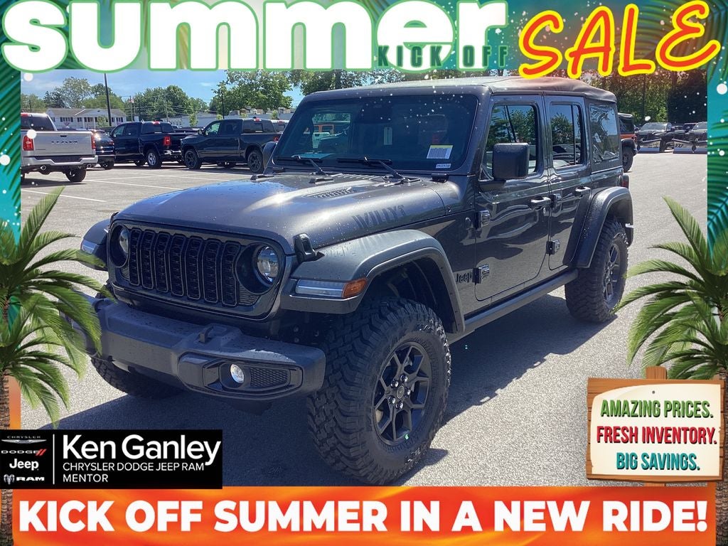 2026 Jeep Wrangler WRANGLER 4-DOOR WILLYS