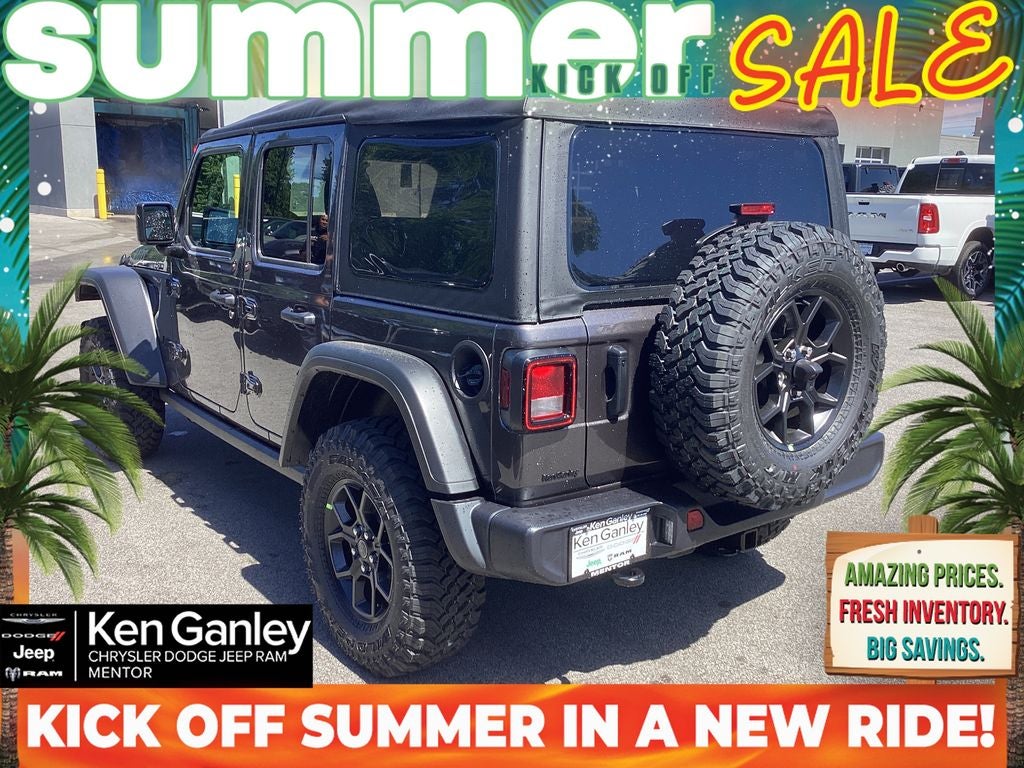 2026 Jeep Wrangler WRANGLER 4-DOOR WILLYS
