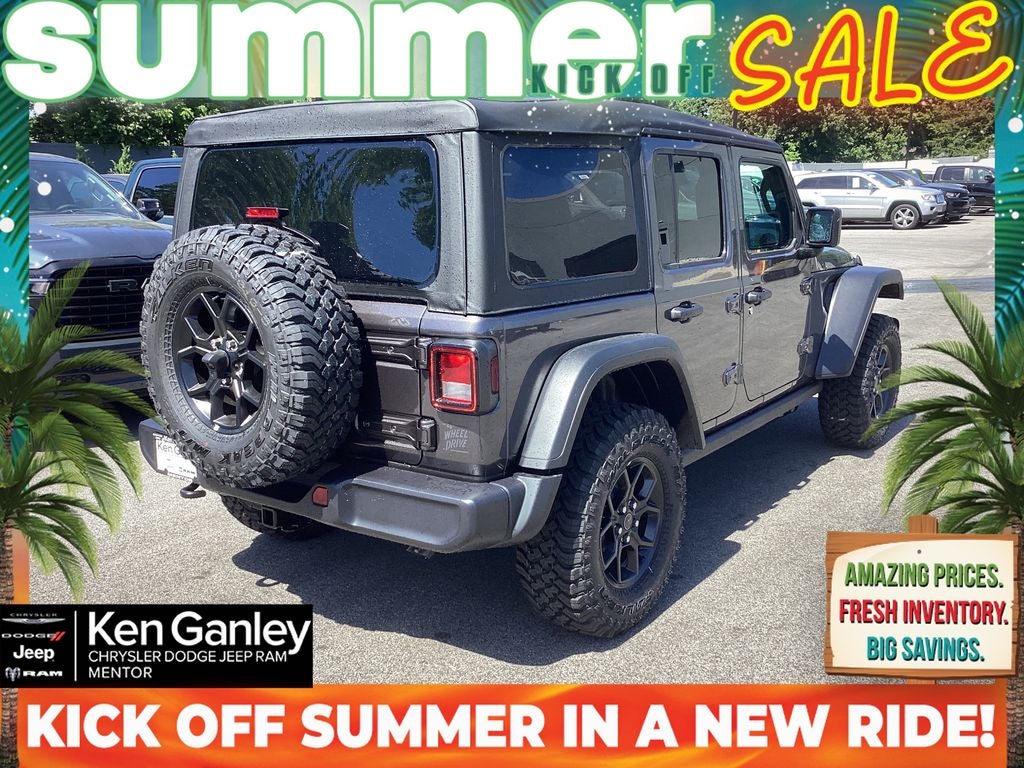 2026 Jeep Wrangler WRANGLER 4-DOOR WILLYS