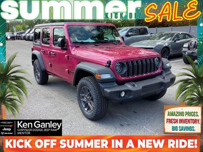 2026 Jeep Wrangler WRANGLER 4-DOOR SPORT S