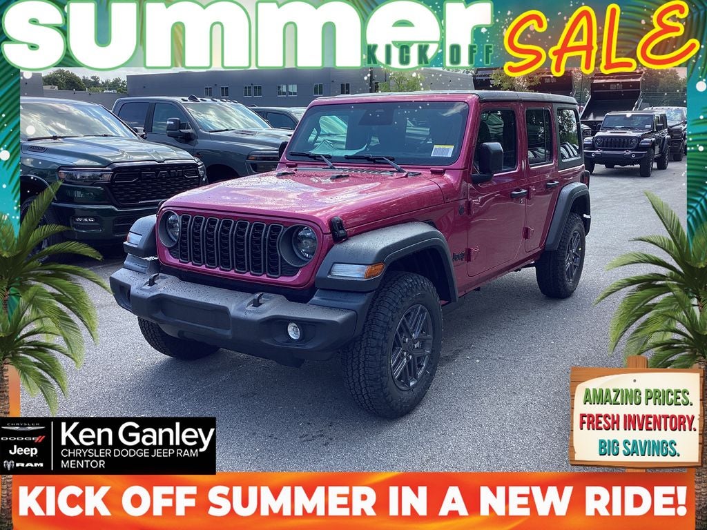 2026 Jeep Wrangler WRANGLER 4-DOOR SPORT S