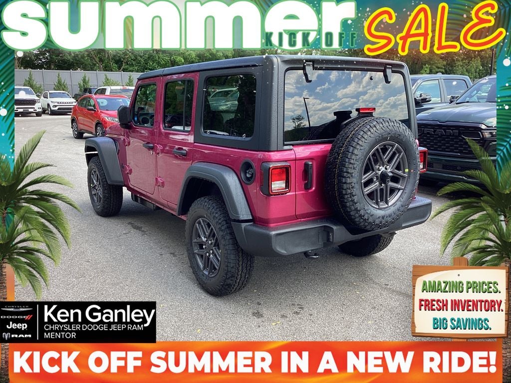 2026 Jeep Wrangler WRANGLER 4-DOOR SPORT S
